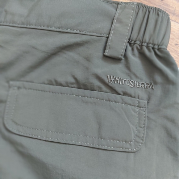 White Sierra Youth Trail Convertible Pant, Cargo pant, Hiking Pant, Large - Picture 5 of 15